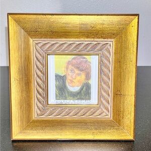 Gold Framed Art Print